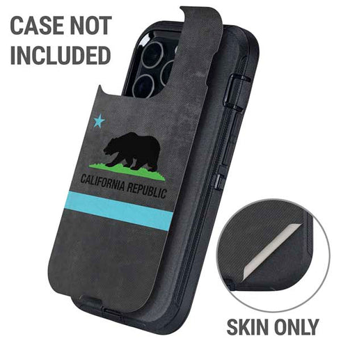 California Neon Republic Otterbox Defender iPhone Skin