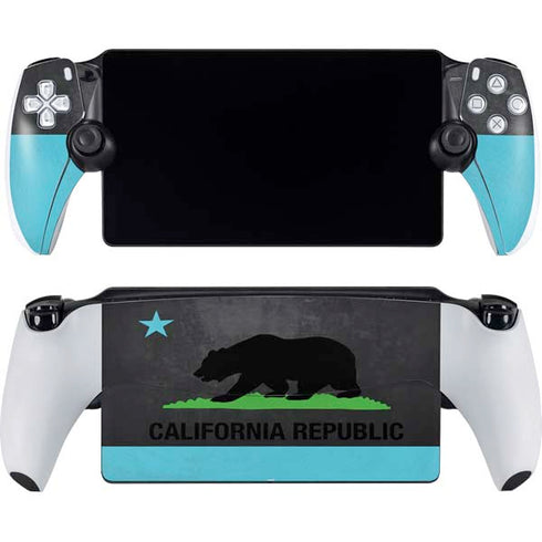 California Neon Republic PlayStation Portal Remote Player Skin