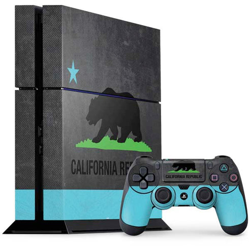 California Neon Republic PlayStation PS4 Skins
