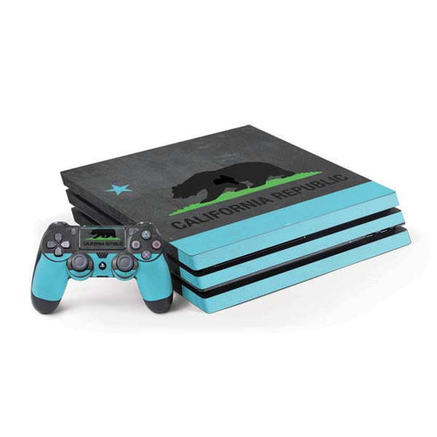 California Neon Republic PlayStation PS4 Skins