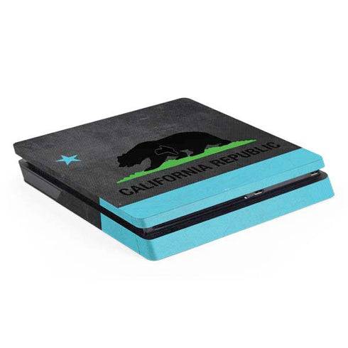 California Neon Republic PS4 Slim Skin