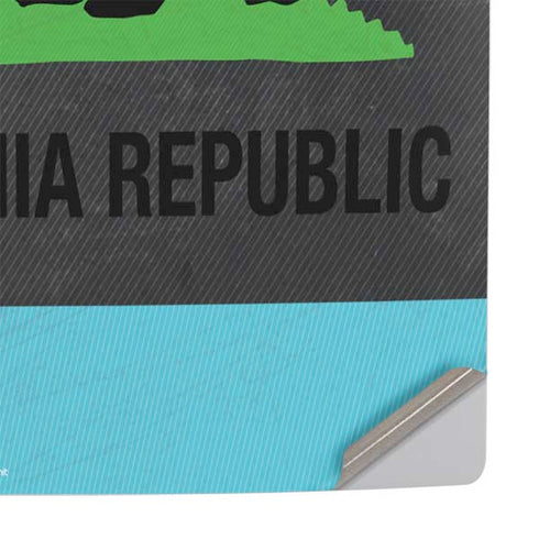 California Neon Republic PS5 Pro Console Skin