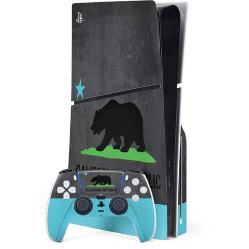 California Neon Republic PlayStation PS5 Skins