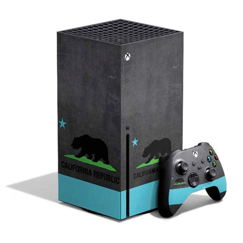 California Neon Republic Xbox Series X Skins
