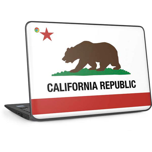 California Republic HP Chromebook Skin