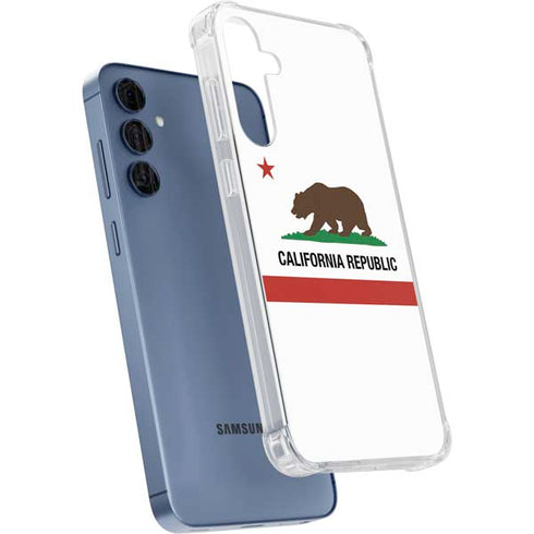 California Republic Galaxy A55 5G Clear Case