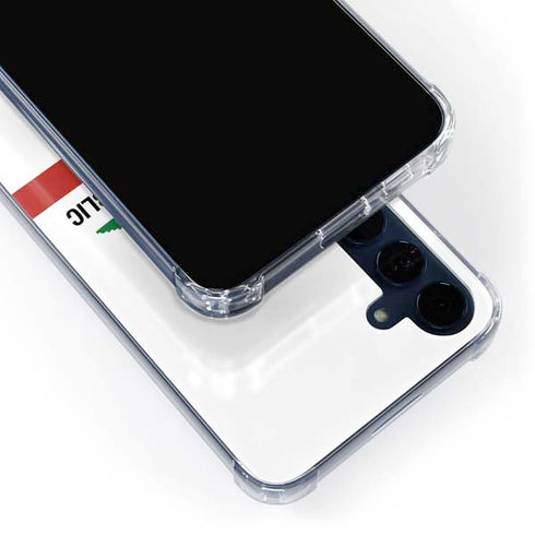California Republic Galaxy A55 5G Clear Case