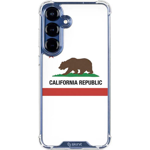 California Republic Galaxy S25 Clear Case