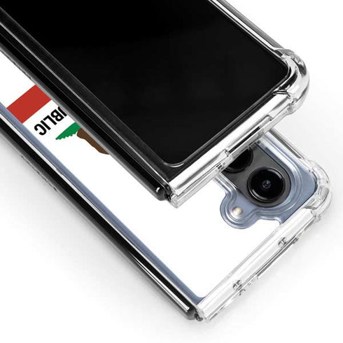 California Republic Galaxy Z Fold5 5G Clear Case