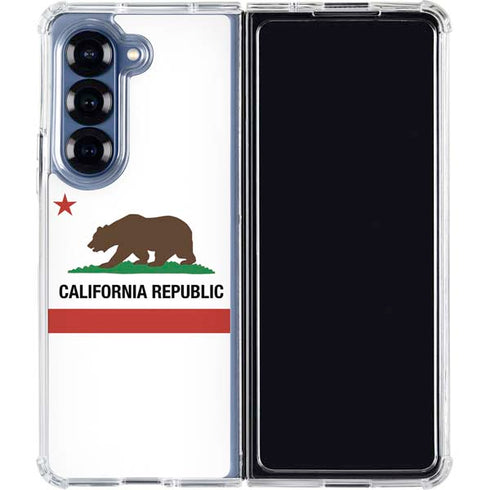 California Republic Galaxy Z Fold6 Clear Case