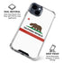 California Republic iPhone 15 Clear Case