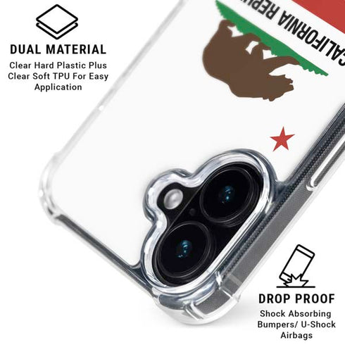 California Republic iPhone 16 MagSafe Case