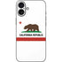California Republic iPhone 16 Plus Skin
