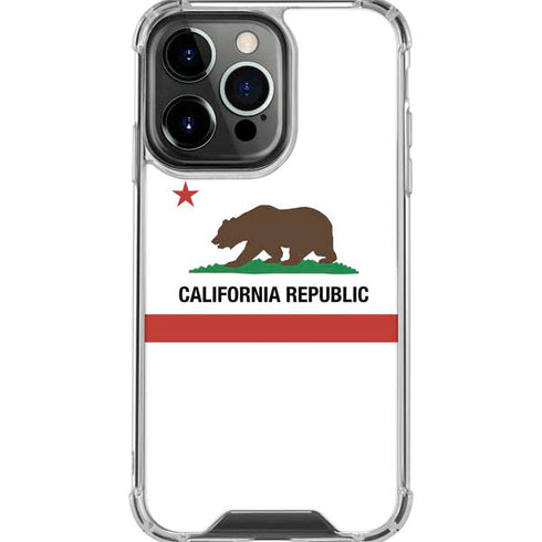 California Republic iPhone 16 Pro Max Clear Case
