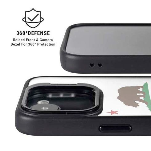 California Republic iPhone 16e Kickstand Case
