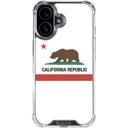 California Republic iPhone 17 Clear Case