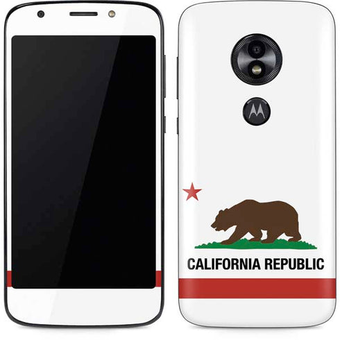 California Republic Moto E5 Play Skin