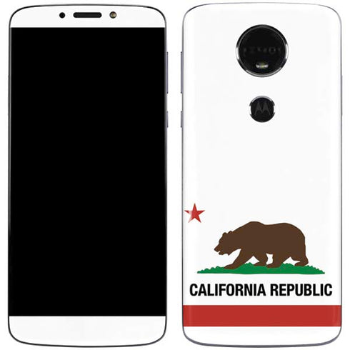 California Republic Moto E5 Plus Skin