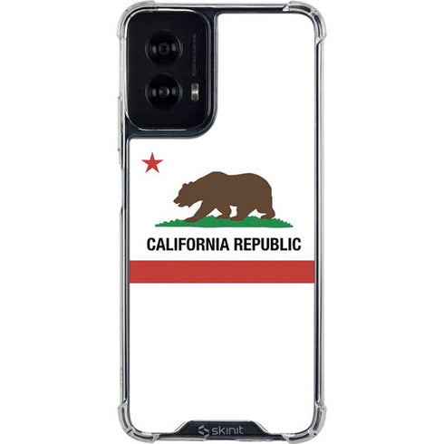 California Republic Moto G Power 5G (2024) Clear Case