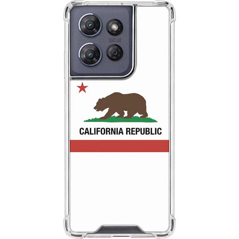 California Republic Moto G Power 5G (2025) Clear Case