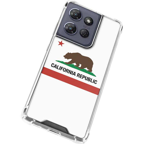 California Republic Moto G Power 5G (2025) Clear Case
