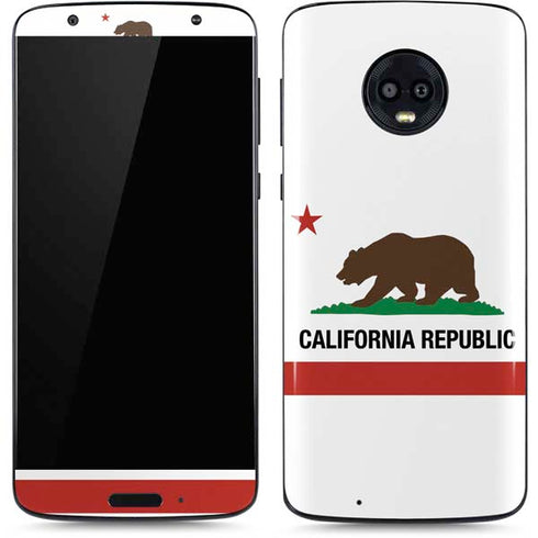 California Republic Moto G6 Skin