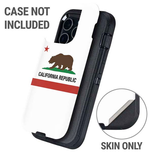 California Republic Otterbox Defender iPhone Skin