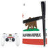 California Republic PS5 Pro Disk Bundle Skin