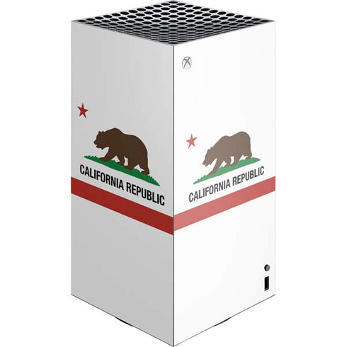 California Republic XBox Series X Digital Edition Console Skin