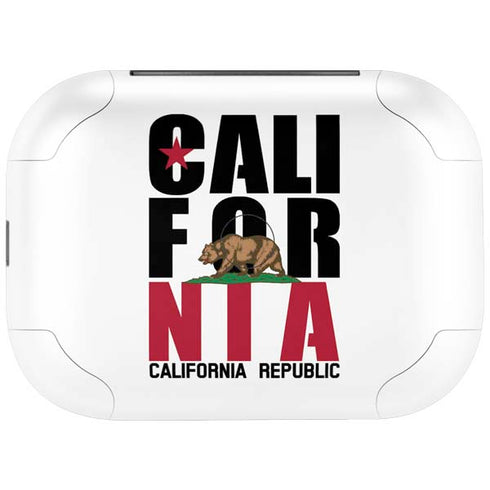 California White Block Amazon Echo Buds Skin