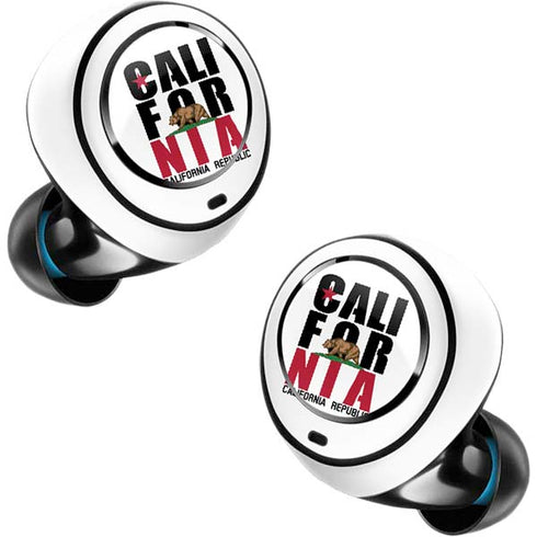 California White Block Amazon Echo Buds Skin
