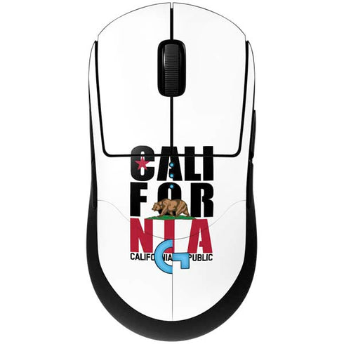 California White Block G Pro Wireless Gaming Mouse Skin