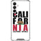 California White Block Galaxy A16 5G Clear Case
