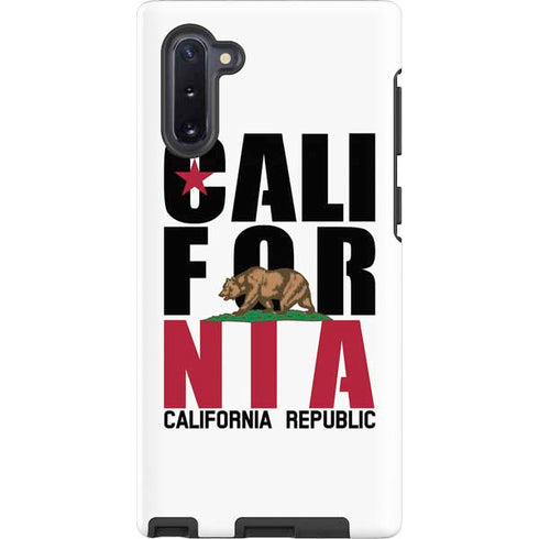 California White Block Galaxy Cases