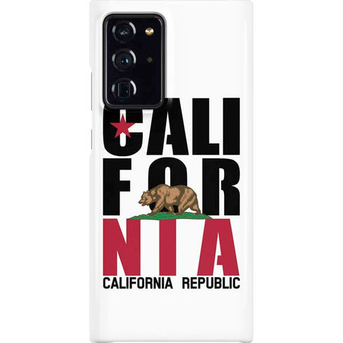 California White Block Galaxy Cases