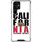 California White Block Galaxy S23 Ultra Clear Case