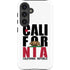 California White Block Galaxy S25 Impact Case
