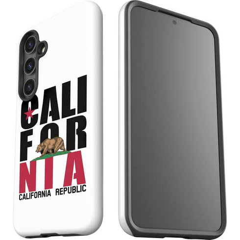 California White Block Galaxy S25 Plus Impact Case