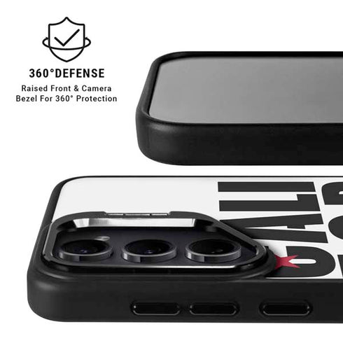 California White Block Galaxy S24 Plus Kickstand Case