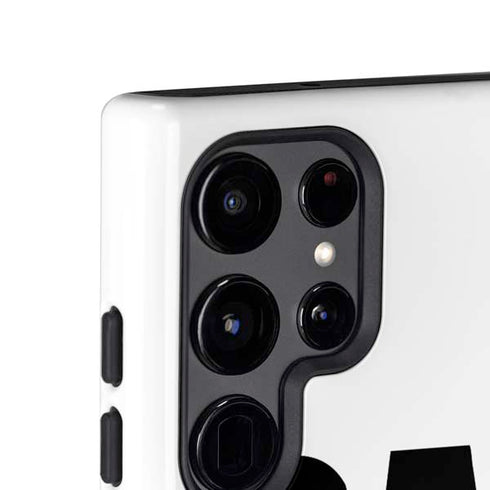 California White Block Galaxy S25 Ultra Impact Case