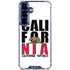 California White Block Galaxy S25 Plus Clear Case