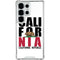 California White Block Galaxy S25 Ultra Clear Case