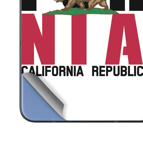 California White Block Galaxy Z Fold5 5G Skin