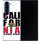 California White Block Galaxy Z Fold6 Skin