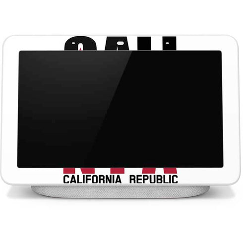 California White Block Google Home Hub Skin
