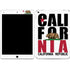 California White Block iPad Skins