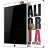 California White Block iPad Skins