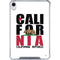 California White Block iPad 11th Gen (2025) Clear Case