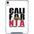 California White Block iPad 11th Gen (2025) Clear Case