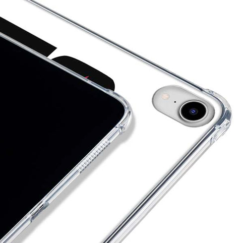 California White Block iPad 11th Gen (2025) Clear Case